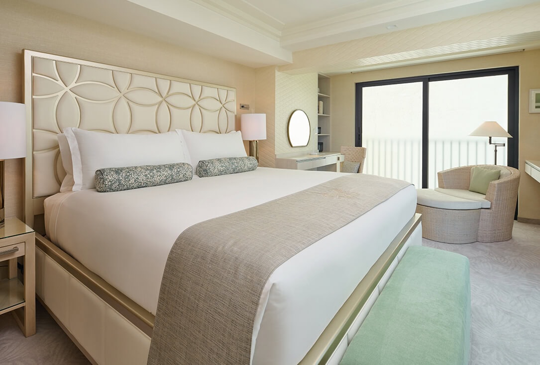 espacio ocean view suite bedroom